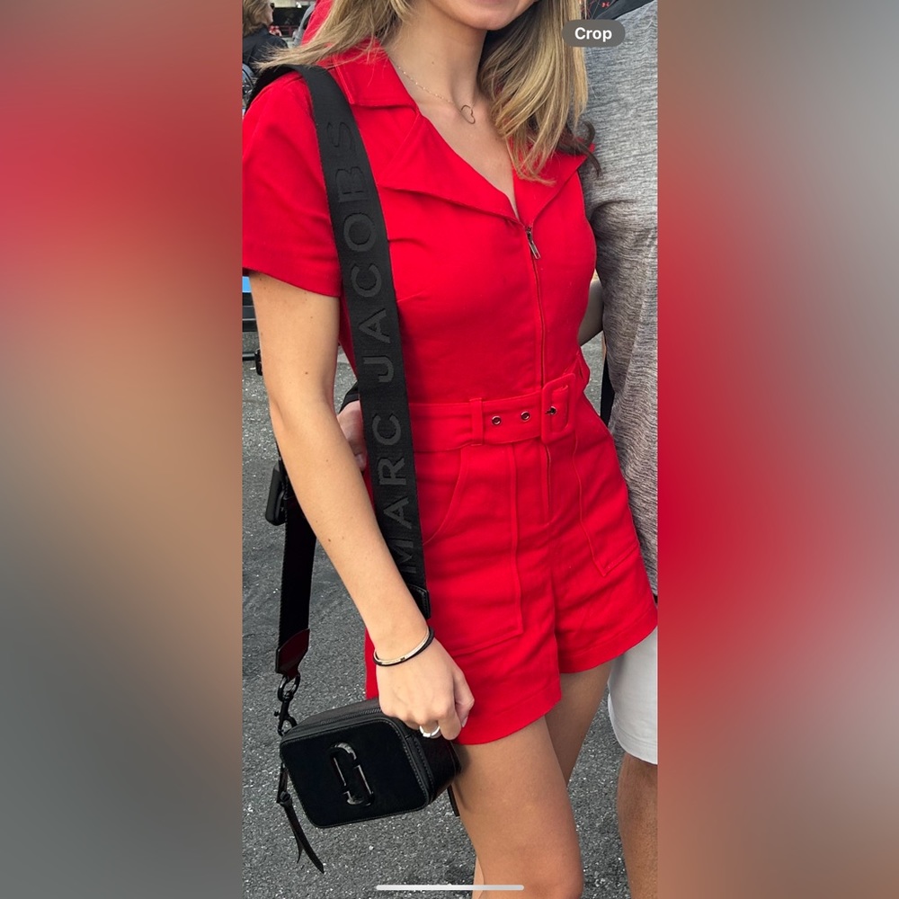 Boutique Red Romper